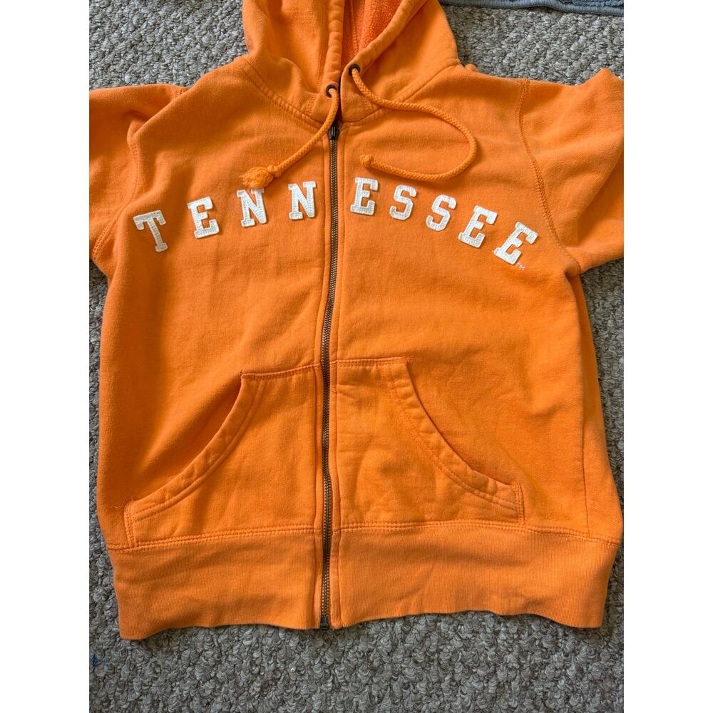 University of Tennessee Women’s Size S/M Cotton Blend Orange Zip-Up Jacket - Picture 2 of 6